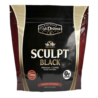 Esculpir café negro 